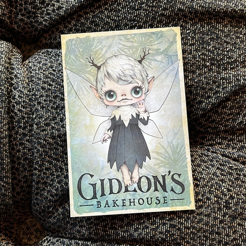 GIDEON’S BAKEHOUSE January 2024 Authenticator Menu card!!